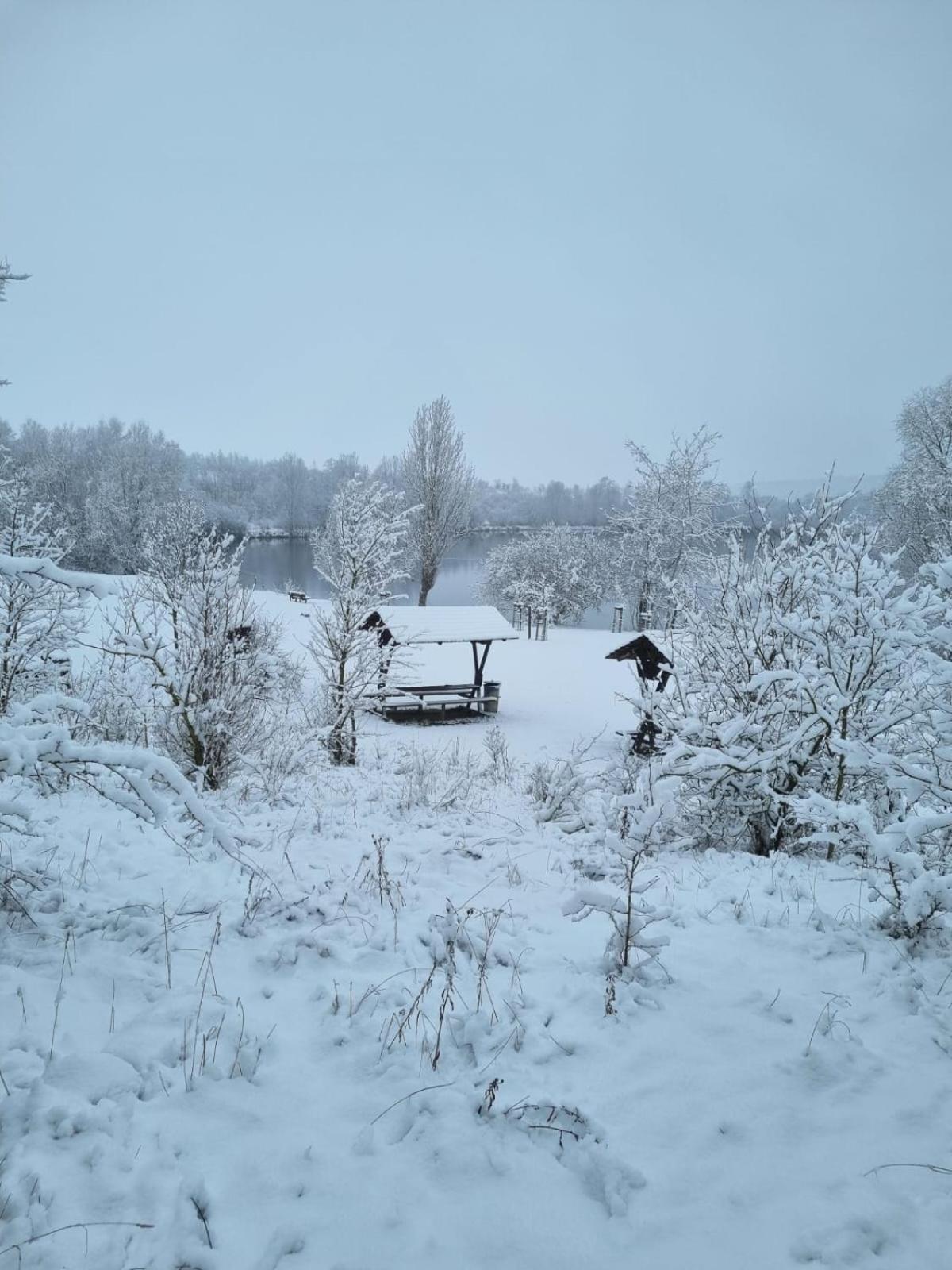 Ferienwohnung Am Froser See Bagian luar foto